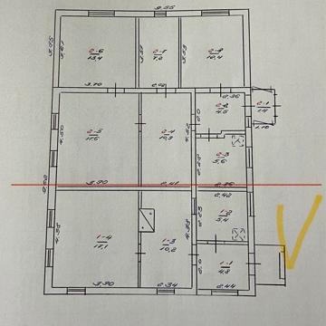 Продам 1/2 частину будинка, мікрорайон Засулля