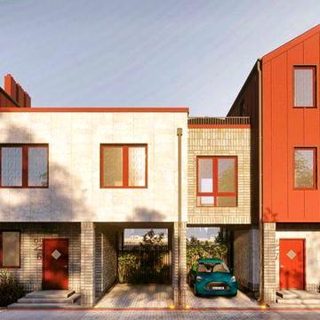 ТОП планування. Таунхаус 105 м2, 4 кімнати, 2 тераси