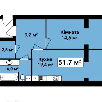 Продаж 1к Квартира вул. Подільська ЖК Жемчужина Проскурова