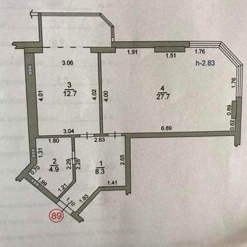 Однокімнатна квартира  в новостроє