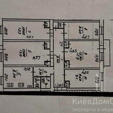 продаж 5 кімн кв 87 м² Виноградар Світлицького 19 Подільський