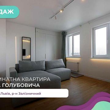 1-кімнатна квартира з ремонтом та меблями в н/б на вул. Голубовича