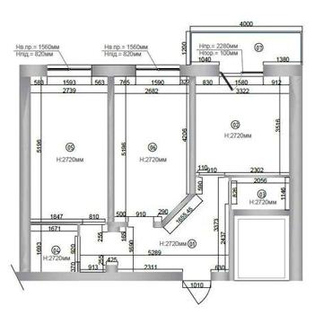 Продаж 2к квартири 56.8 кв. м на вул. Тараса Шевченко 28 ЖК Platinum Apartments