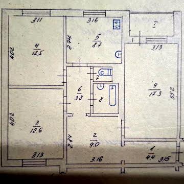 3-кімнатна квартира на Масанах