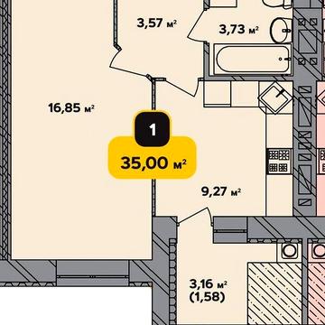 Продаж 1к Квартира Камянецька вулиця ЖК Студенческий