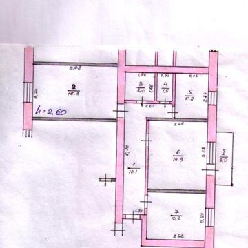 Продам 3-кімнатну квартиру с. Печеніги