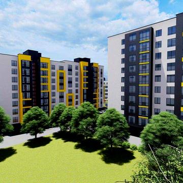 Продаж 1-кімнатної квартири в новобудові від забудовника, район Бам