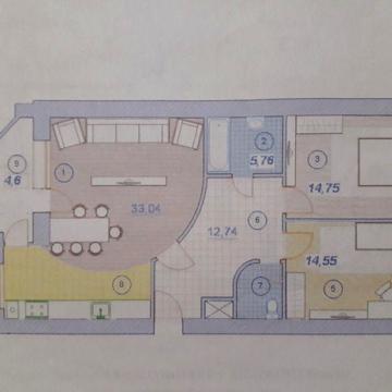 Квартира 94.5 кв.м Пасічна