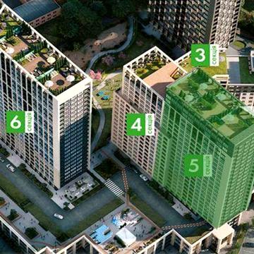 Продаж 2 кімнатна квартира 66.2 м2 7 поверх ЖК Greenville на Печерську