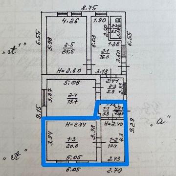 Продаж 1к Дім пров. Хутірський