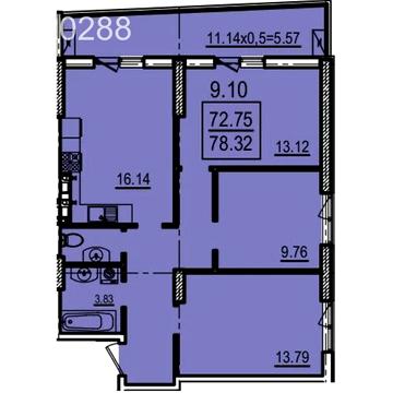 Продаж 3к Квартира 13 станція Великого Фонтану вулиця ЖК Калипсо