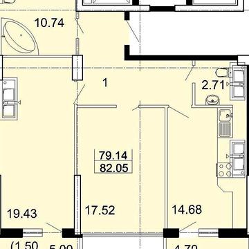 Продаж 2к Квартира Фонтанська дорога ЖК Акрополь