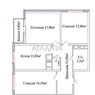 Продажа 3к квартира Люстдорфська дорога вулиця