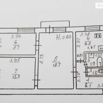 Продаж 3к Квартира Ніжинська вулиця