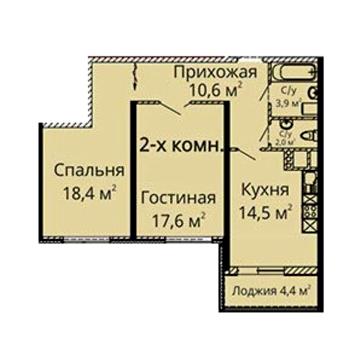 Продаж 2к Квартира Середньофонтанська вулиця ЖК Апельсин