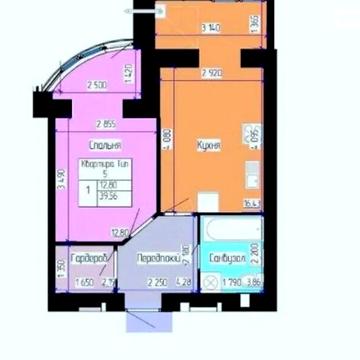 Продаж 1к Квартира Лосівський провулок ЖК Лазурный