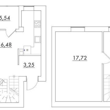 2-кімн. дворівнева 81 кв.м. в новому сучасному ЖК Desna Park, Зазимя ЖК Desna Park Residence