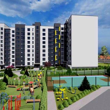 Продаж 2-кімнатної квартири в новобудові, район Бам
