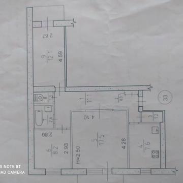 3-кімн. квартира в новому районі з автономним електроопаленням