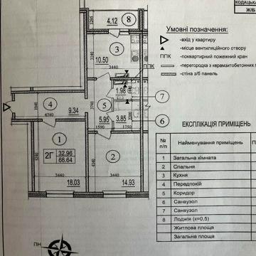 Продам 2-х кімнатну квартиру, ЖК Патріотика ЖК Патріотика