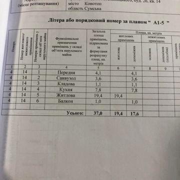 Продам большую 1 к.кв. ул.Б.Хмельницького 26