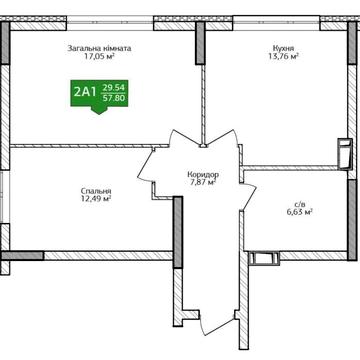 Остання квартира за акційною ціною можна в розтермінування.ПВ 27000$