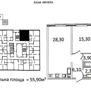 55.9 кв.м Продам ЖК Морская резиденция ДЁШЕВО!!! Будова ЖК Морская резиденция