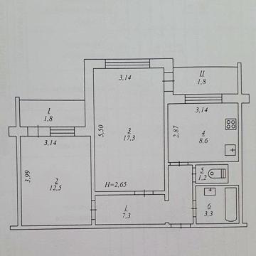 Продам 2-х кімнатну квартиру на Східному 2 по вулиці Вячеслава Чорнов