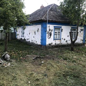 Старий будинок у центрі Новоархангельську