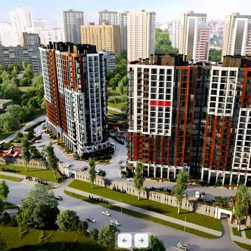 Будинок здано видова 2 кім.кв 15 поверх 86м2 в ЖК City Hub ЖК City Hub
