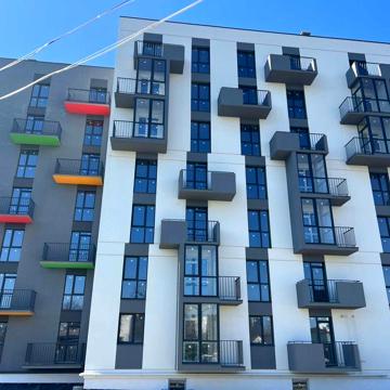 Продаж 2-кімнатної квартири 58,03 кв.м Пустомити (9 км. від м.Львів) ЖК Проект Панорама