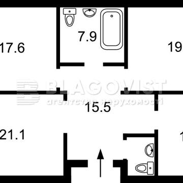 ЖК Златоустівський.3-кім(115м2)вул.Вячеслава Чорновола29а.Перша здача