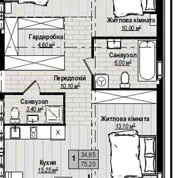 3х кімнатна квартира Розтермінування АВАНС 0% ЖК “Plaza Kvartal3” ЖК Plaza Kvartal 3