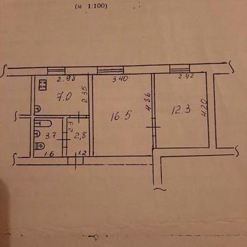 Продам квартиру з 2х кімнат