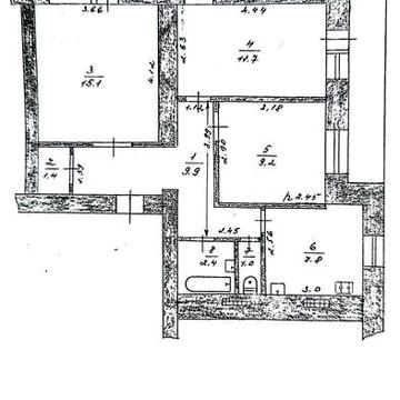 3-х комнатная квартира