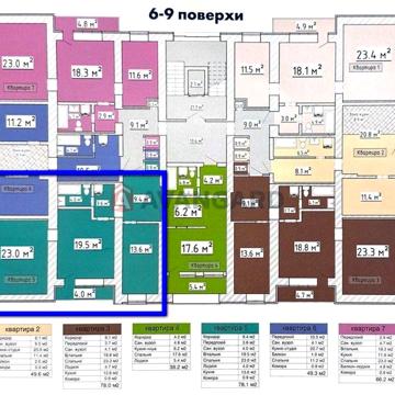 Продаж квартири від забудовника ЖК Темп