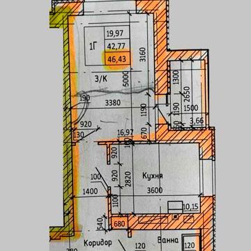 Продам 1-но кімнатну квартиру, Новобудова, Є-оселя