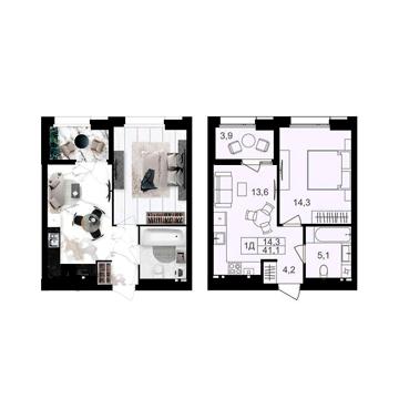 Продаж 1к Квартира Ватутіна вулиця ЖК Lavanda Park