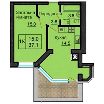 ‼️ З ДОКУМЕНТАМИ 1к кварт 40м2 з терасою Софія Клубний Соф Борщагівка ЖК &quot;Софія Клубний&quot; від Мартинова
