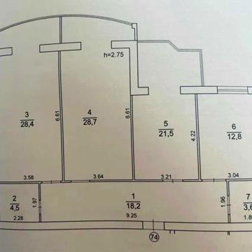3к крупногабаритна квартира ЖК Ковалівський ЖК Ковалівський