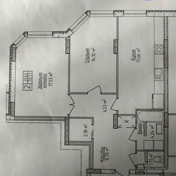 Продаж 2 к. квартири, Хмельницький, вул. Будівельників 5/5 RUBI 36096