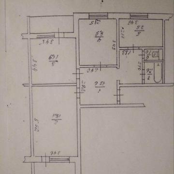 Продам 3-х кімнатну квартиру на Грушевського Бровари