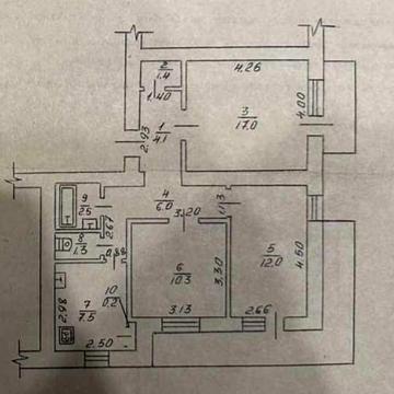 3кім. квартира на продаж або обмін на квартиру меншої площі