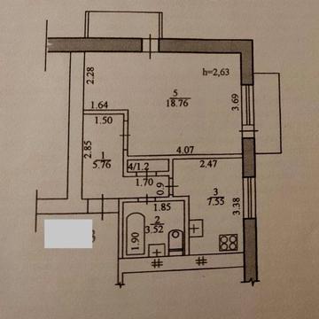 Продам 1-но комнатную в приморском районе