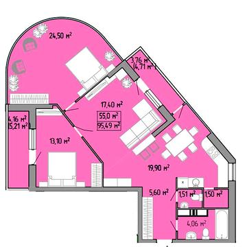 Продаж 3к Квартира Пішонівська вулиця ЖК Акварель 3