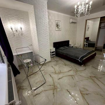 Аренда стильной евродвушку 50м2 с балконом ЖК Гагарин Плаза, генератор