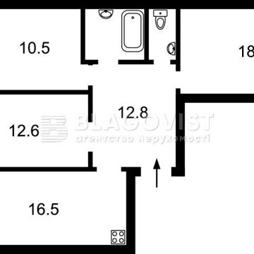 Продам 3 ком квартиру ЖК "Медовий" Кадетский Гай, 10,"Демеевская" ЖК Медовий