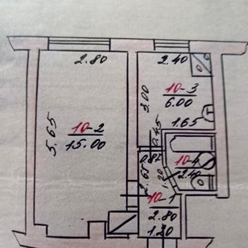 Продаёться 1 ком квартира, Новоселица