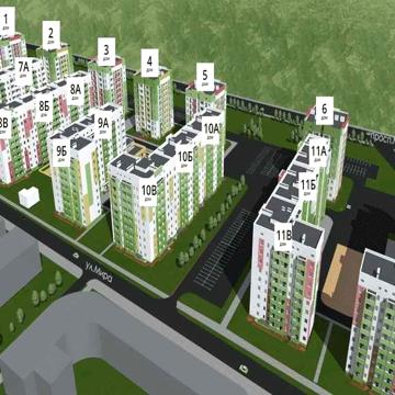 ЖК Мира-3 Продам 2-х комнатную квартиру 57м2 с документами H ЖК Мира-3