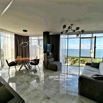 Сдам 3-х ком (2 спальни) Вид на море ЖК "Париж" / Французский бульвар!